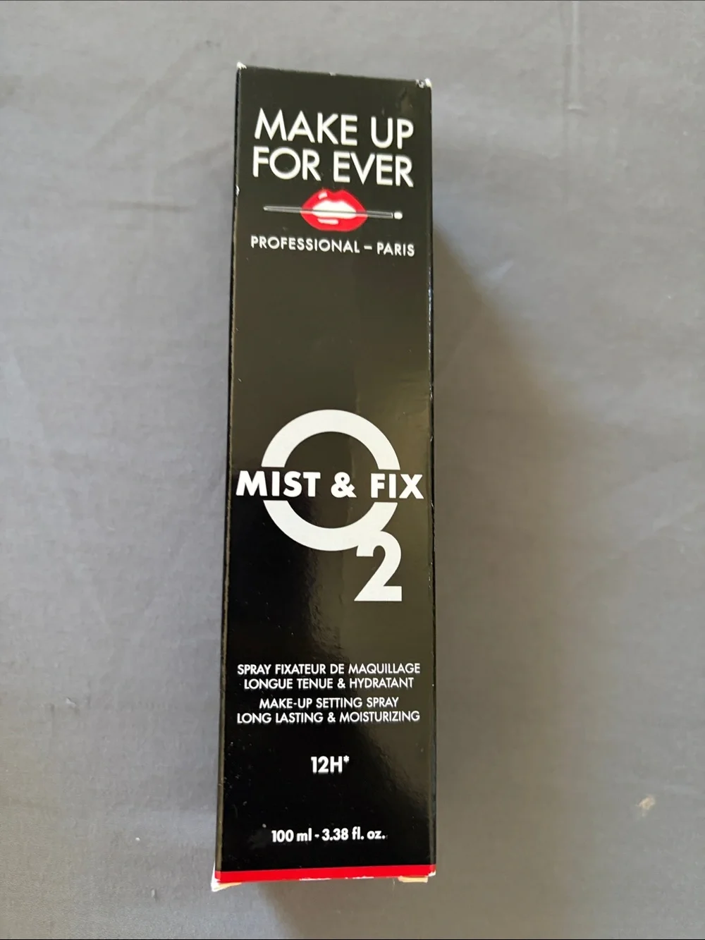 MAKE UP FOR EVER Mist & Fix O2 Setting Spray - Black Packaging